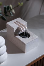 AKIS Sculptural Waterfall Fountain