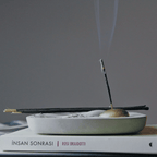 "TOPOGRAPHY" Sculptural Concrete Incense Burner