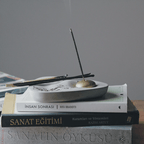 "TOPOGRAPHY" Sculptural Concrete Incense Burner