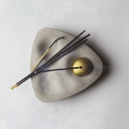 "TOPOGRAPHY" Sculptural Concrete Incense Burner