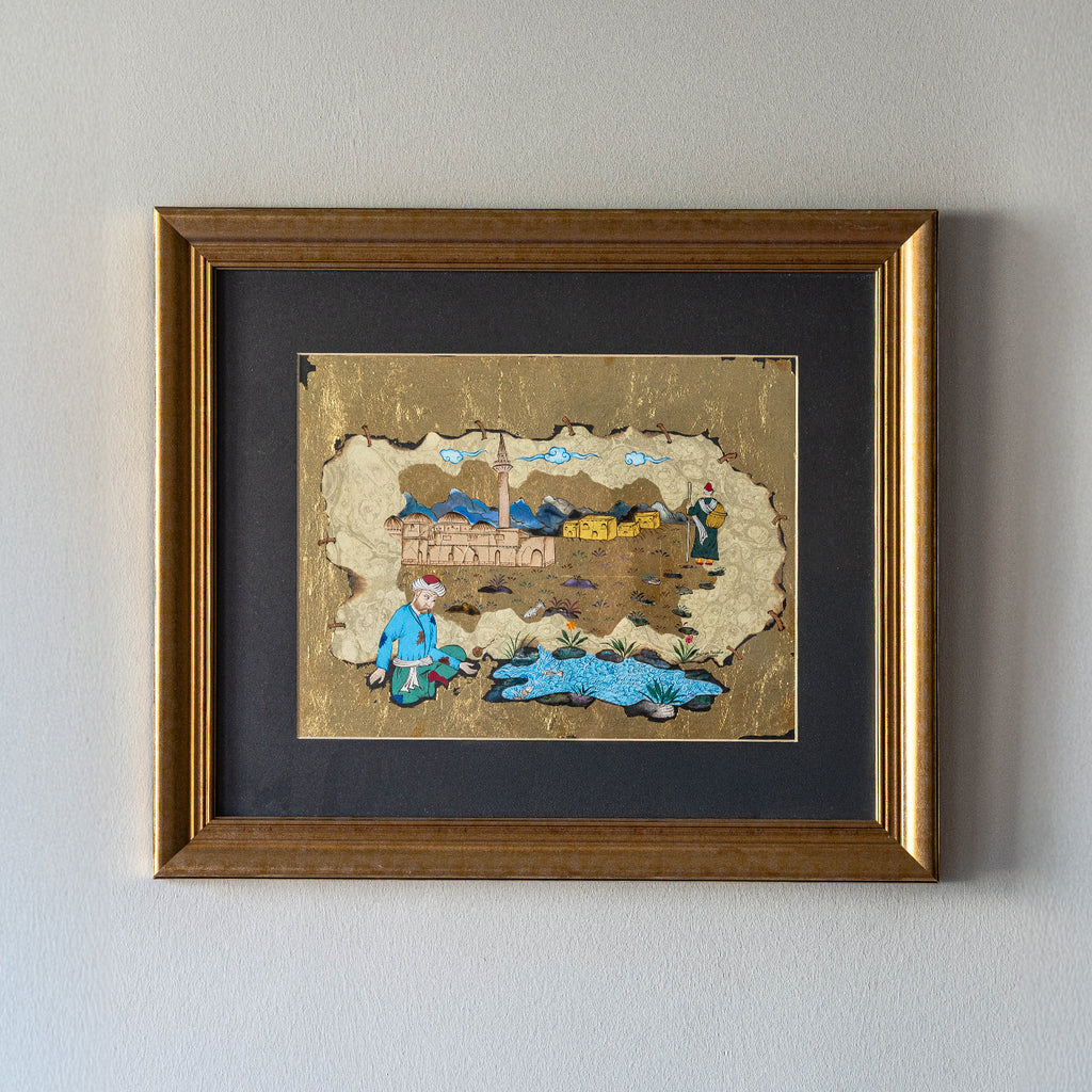 “Away from the City” – Handmade Miniature Painting