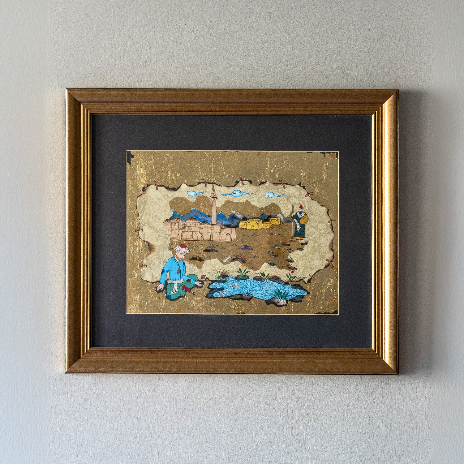 “Away from the City” – Handmade Miniature Painting