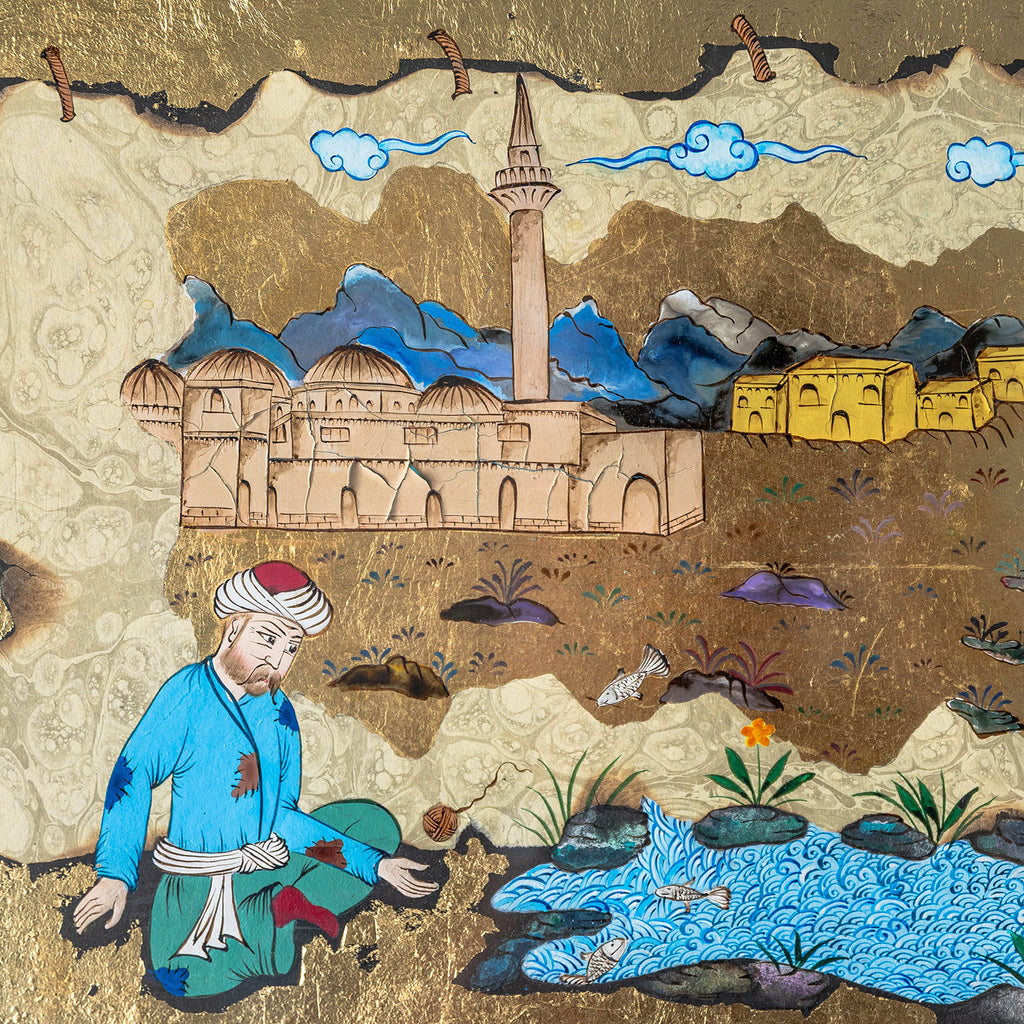 “Away from the City” – Handmade Miniature Painting