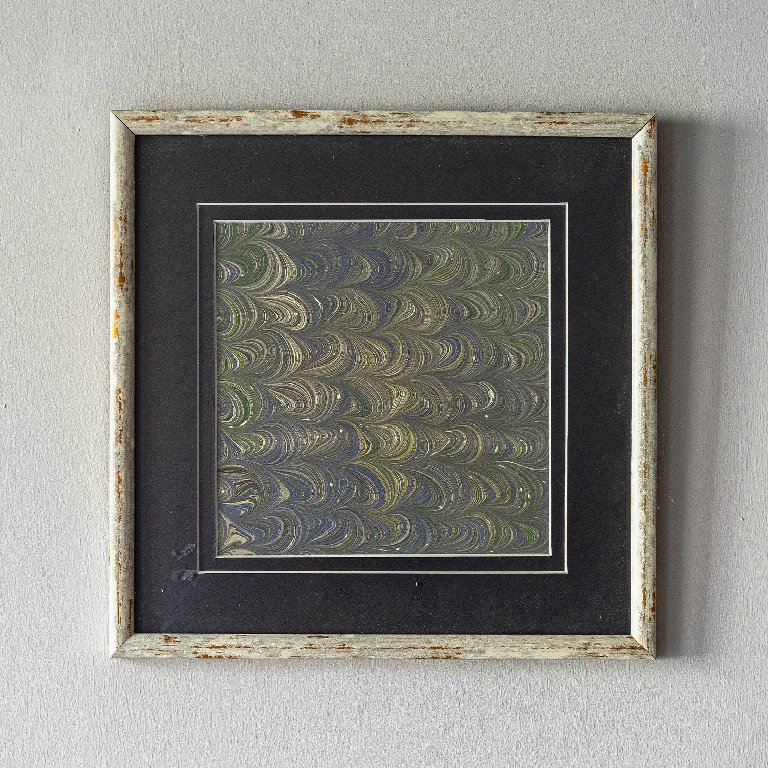 “Combed Flow” – Handmade Ebru Art Painting