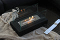 "V1" BLACK-IRON" Metal Fireplace