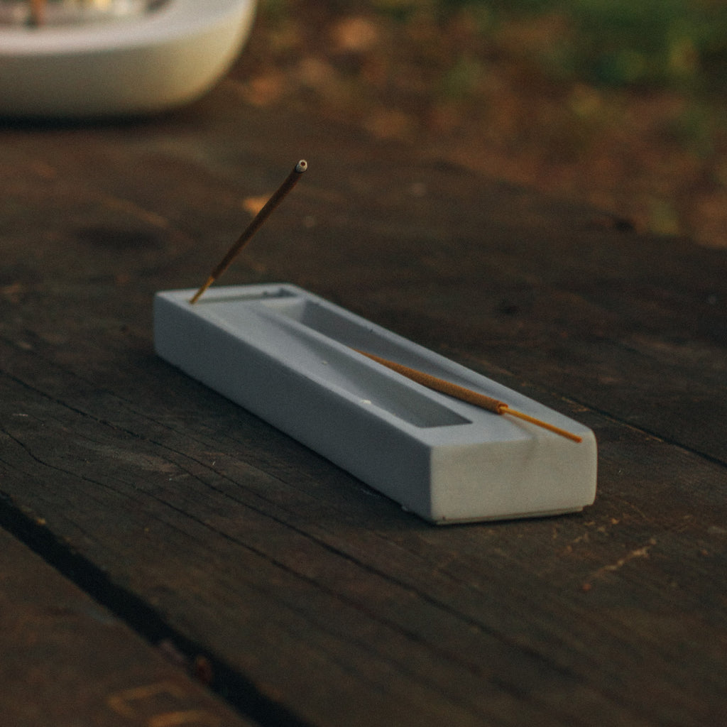 WAY Sculptural Concrete Incense Burner