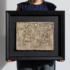 “AKHENATEN” Altar Relief (Reproduction) – 60 × 40 cm