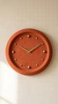 TABART SOVO Concrete Wall Clock – Minimal Modern Designer Clock