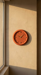 TABART SOVO Concrete Wall Clock – Minimal Modern Designer Clock
