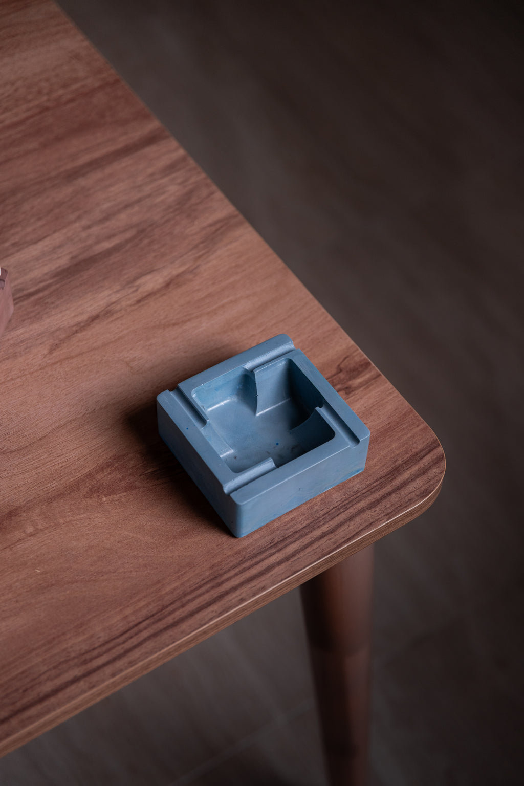 "LABYRINTH" Sculptural Concrete Ashtray
