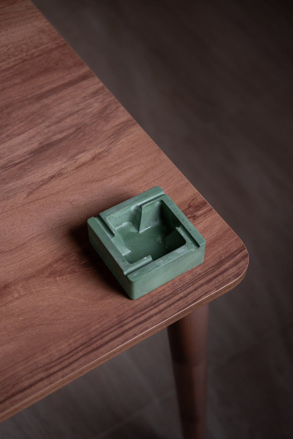 "LABYRINTH" Sculptural Concrete Ashtray
