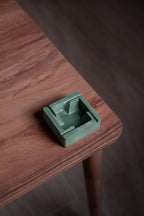 "LABYRINTH" Sculptural Concrete Ashtray
