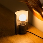 "LUMA" Sculptural Concrete Wall Sconce