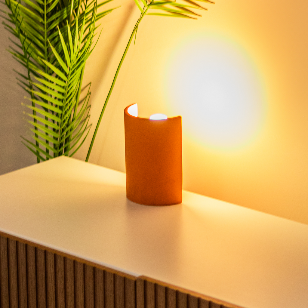 "LUMA" Sculptural Concrete Wall Sconce