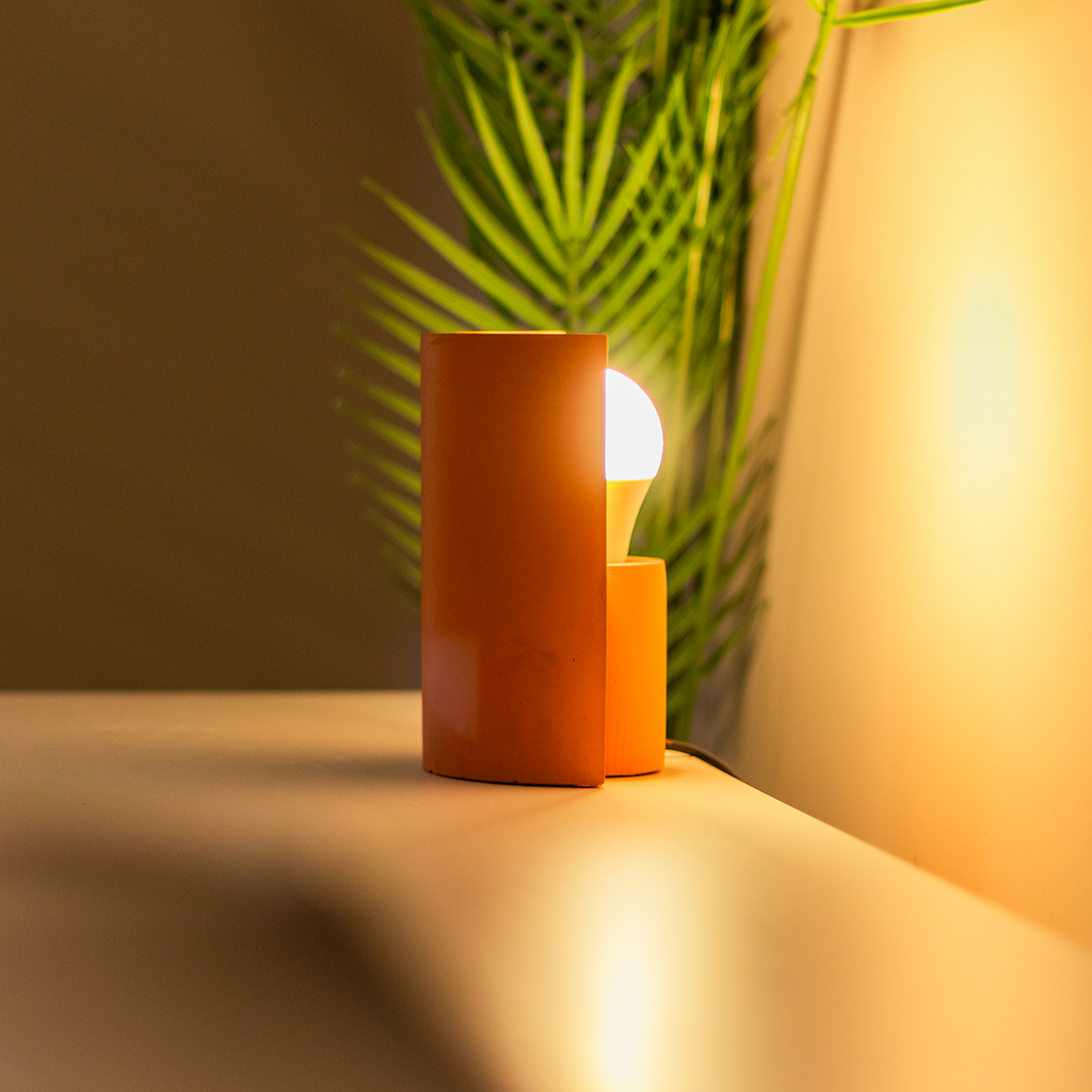 "LUMA" Sculptural Concrete Wall Sconce