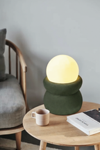 BOVO Sculptural Concrete Table Lamp