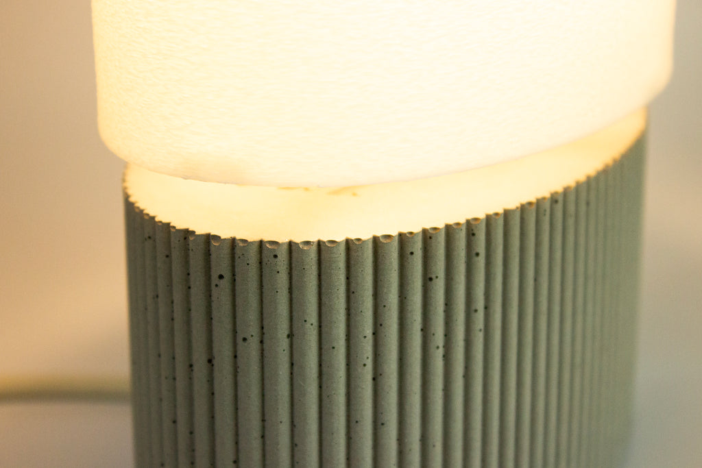 ELLIPSE Sculptural Concrete Table Lamp