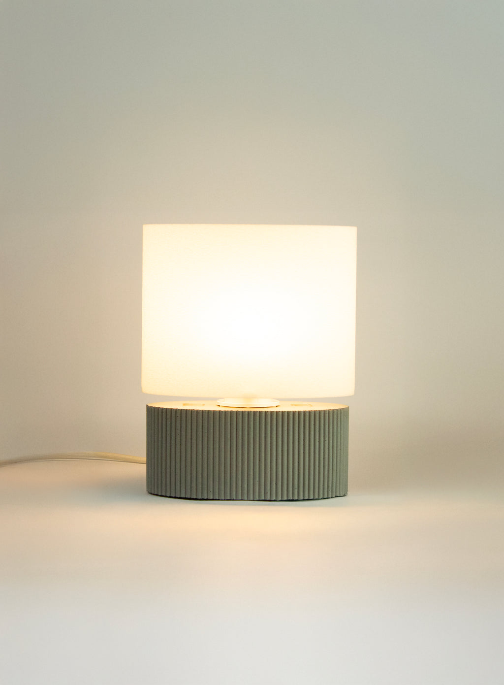 ELLIPSE Sculptural Concrete Table Lamp