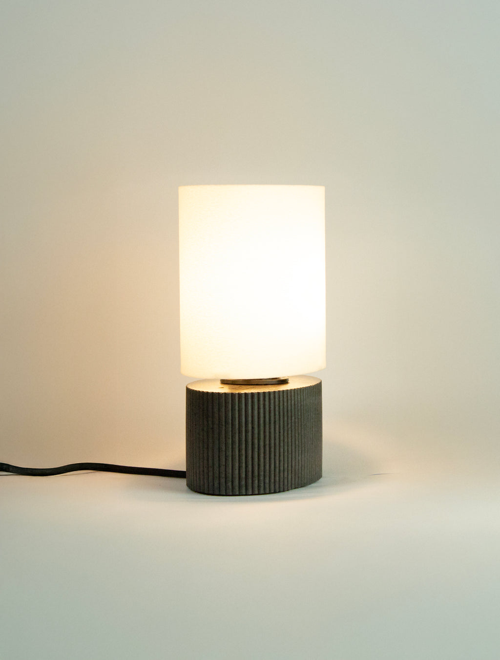 ELLIPSE Sculptural Concrete Table Lamp