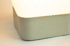 HELIX Sculptural Concrete Table Lamp