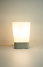 HELIX Sculptural Concrete Table Lamp