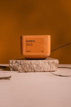 100% Soya Wax Organic Concrete Candle & Planter