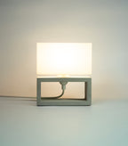 RECT Sculptural Concrete Table Lamp