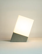 SLOPE Sculptural Concrete Table Lamp