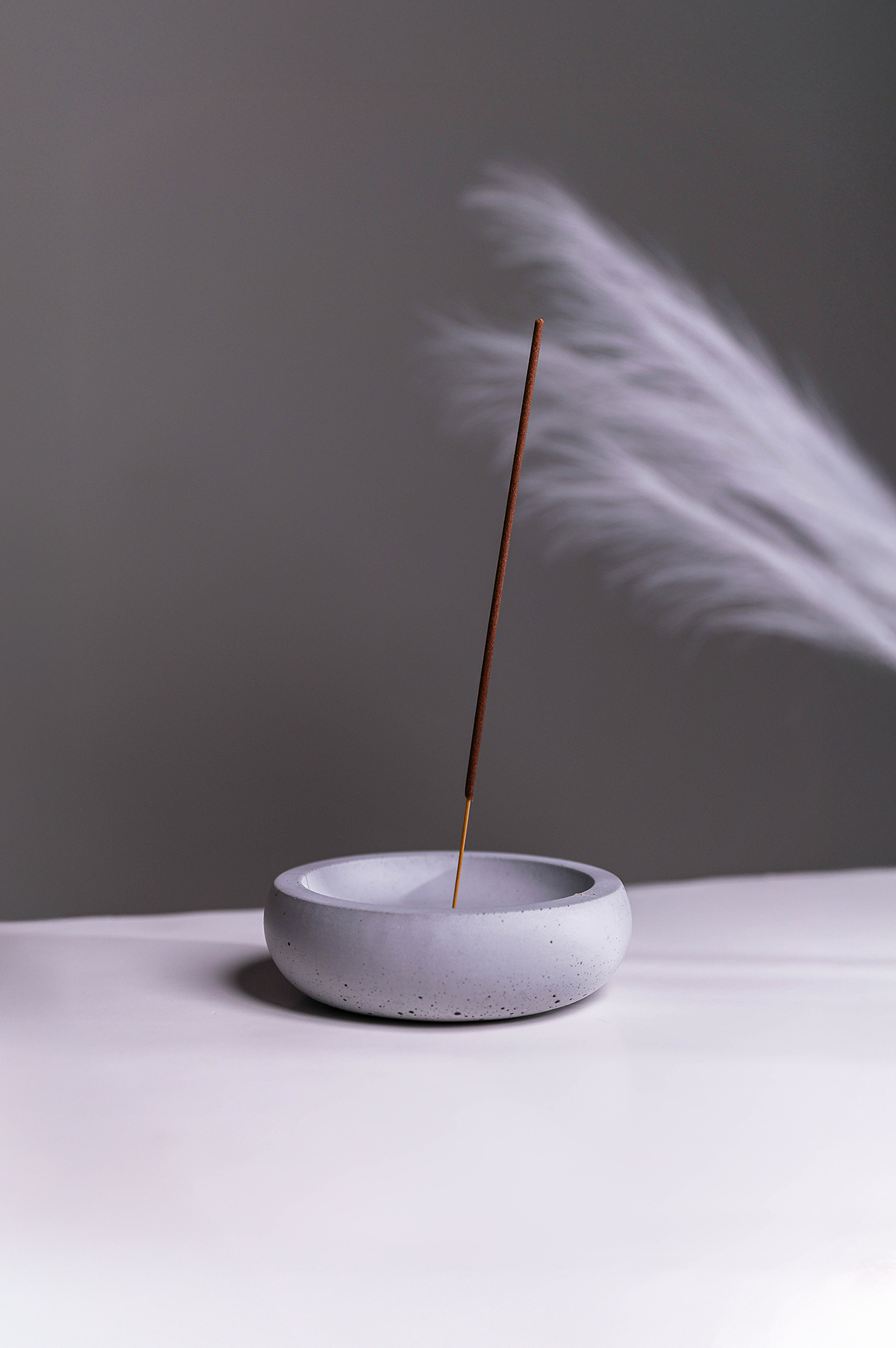 “SUNK” Concrete Incense Burner