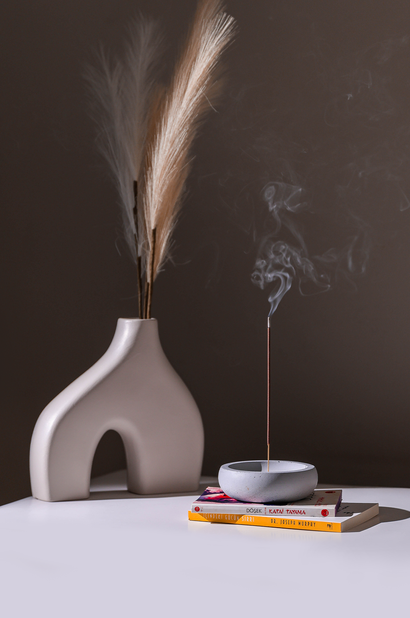 “SUNK” Concrete Incense Burner