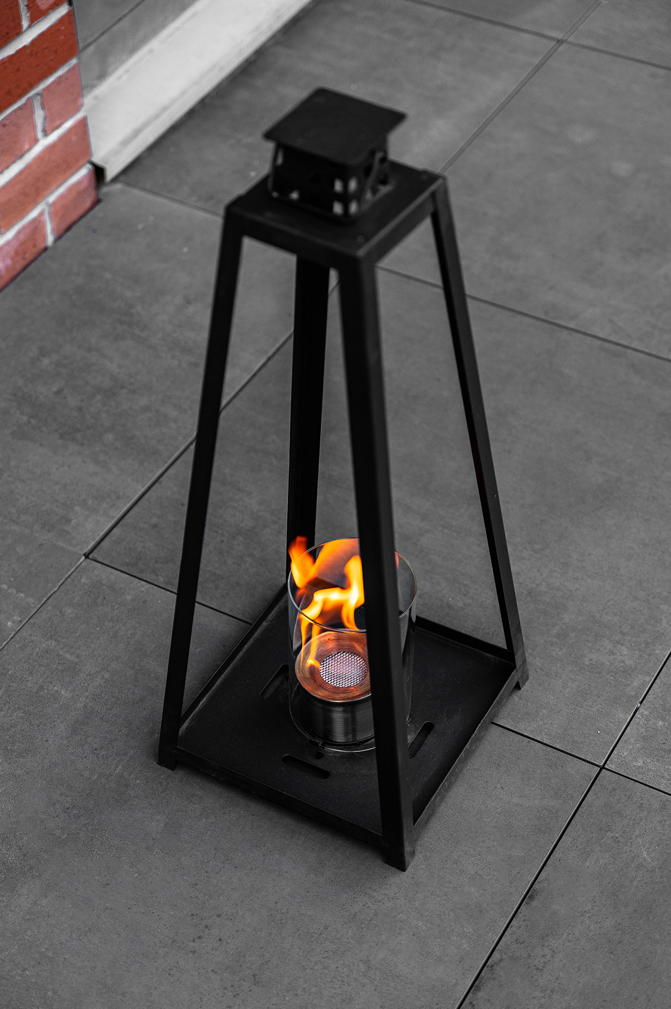“LANTERN” Mega Metal Fireplace