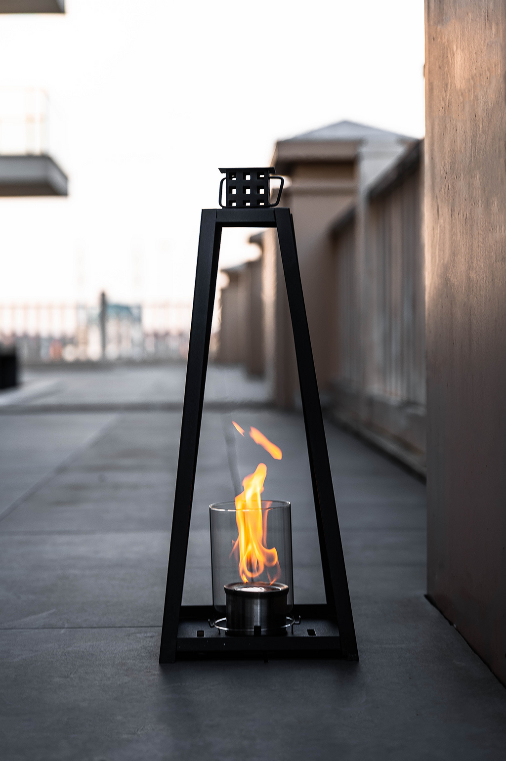 “LANTERN” Mega Metal Fireplace