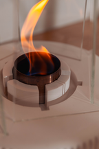TWIST FIRE V2 Sculptural Tabletop Fireplace